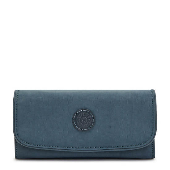 Kipling Money Land Snap Wallet Cüzdan Lacivert Gri | TR 1024FD